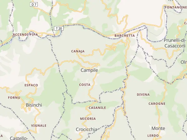 Plan de Campile