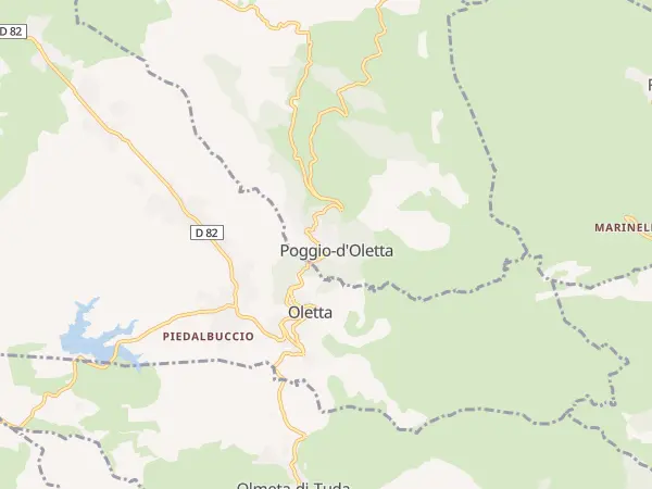 Plan de Poggio-d’Oletta