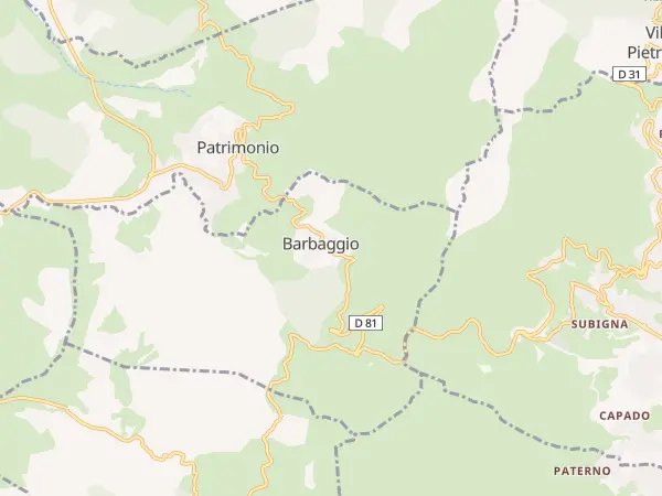 Plan de Barbaggio