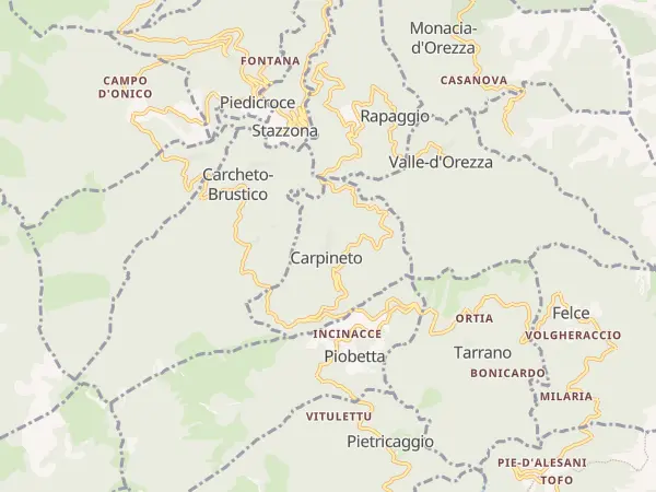 Plan de Carpineto