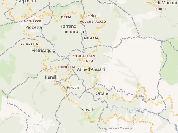 Plan de Valle-d’Alesani