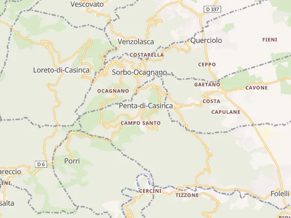 Plan de Penta-di-Casinca