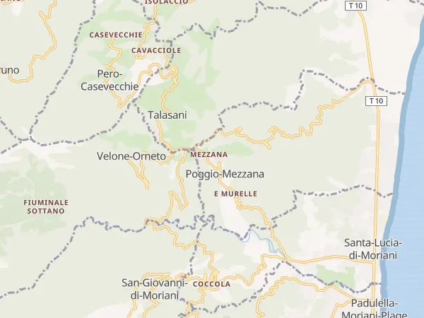 Plan de Poggio-Mezzana