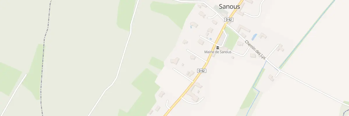 Plan du 1 Imp des Cerisiers à Sanous