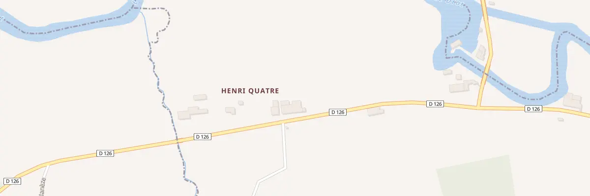Plan du 2 Henri Quatre à Roquebrune