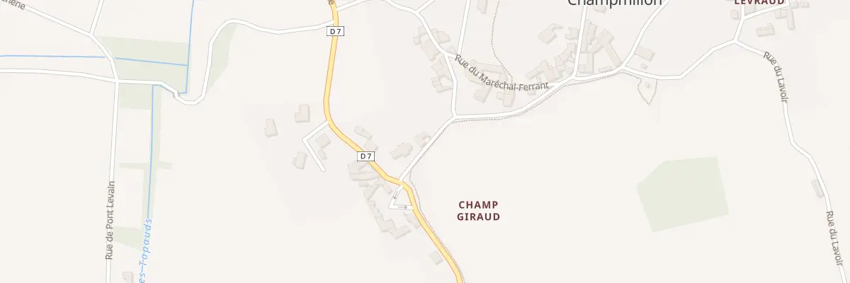 Plan du 47 Rue du Bourg à Champmillon