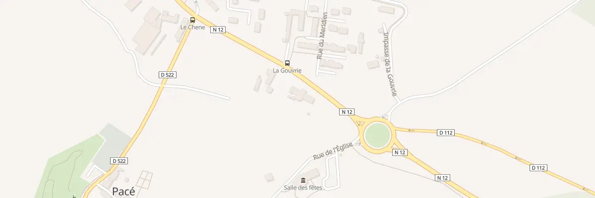 Plan du 16 Rue de la Chesnaie à Pacé