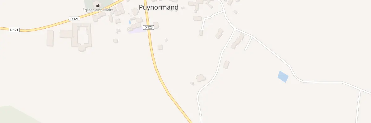 Plan du 3 Charles à Puynormand