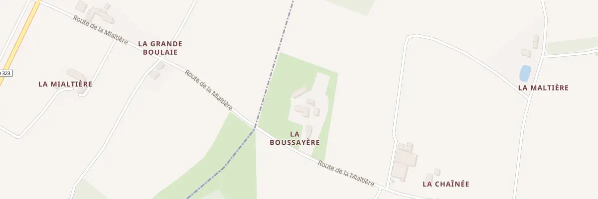 Plan du 5171 La Boussayere à Mareil-sur-Loir