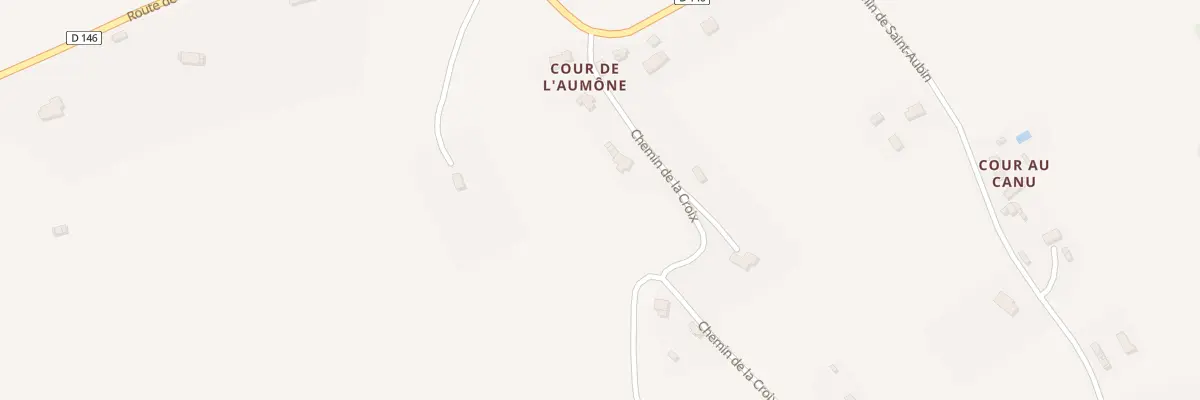Plan du 90 Che de la Croix à Beaufour-Druval