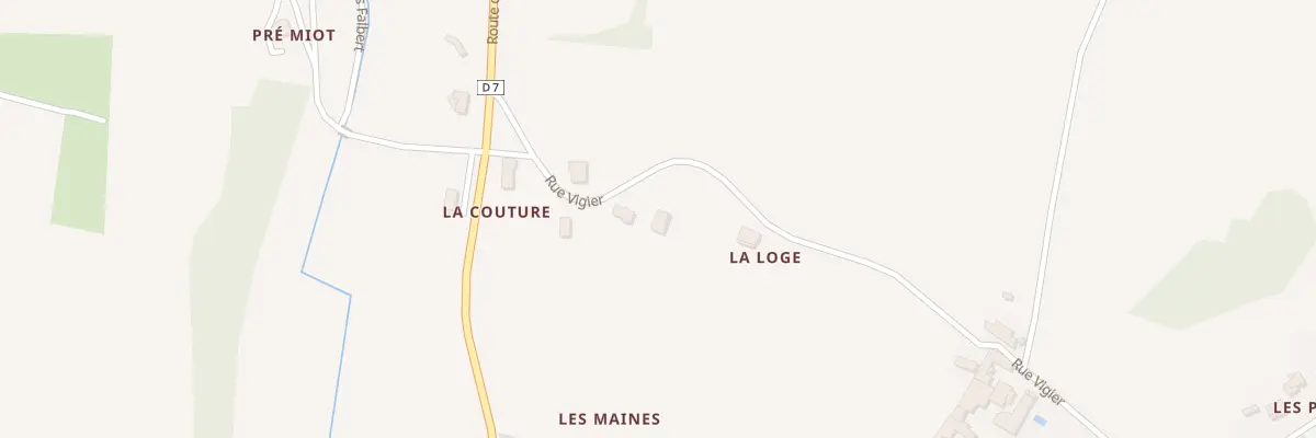 Plan du 156 Rue Vigier à Champmillon
