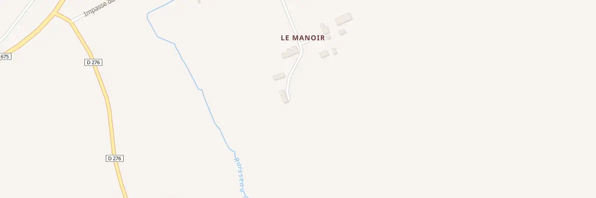 Plan du 498 Imp du Manoir à Cresseveuille