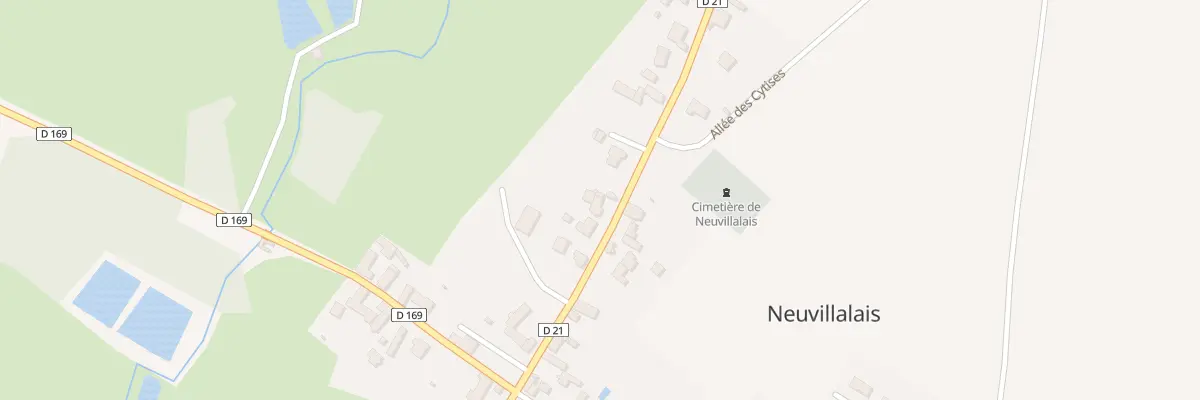Plan du 47 Rue du Meridien à Neuvillalais