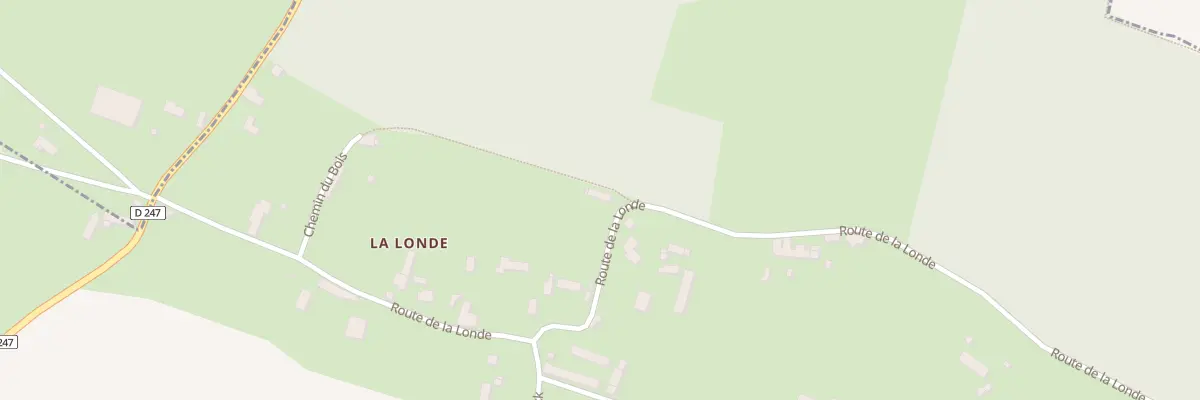 Plan du 453 Rte de la Londe à Bailleul