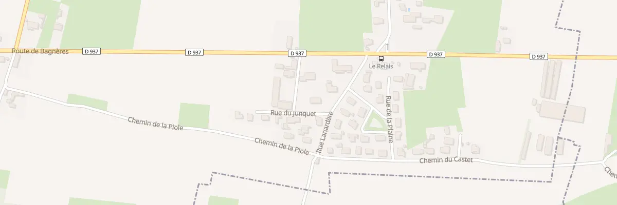 Plan du 2 Rue du Junquet à Lézignan