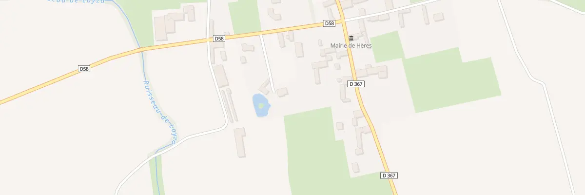 Plan du 5 Rte du Moulin à Hères