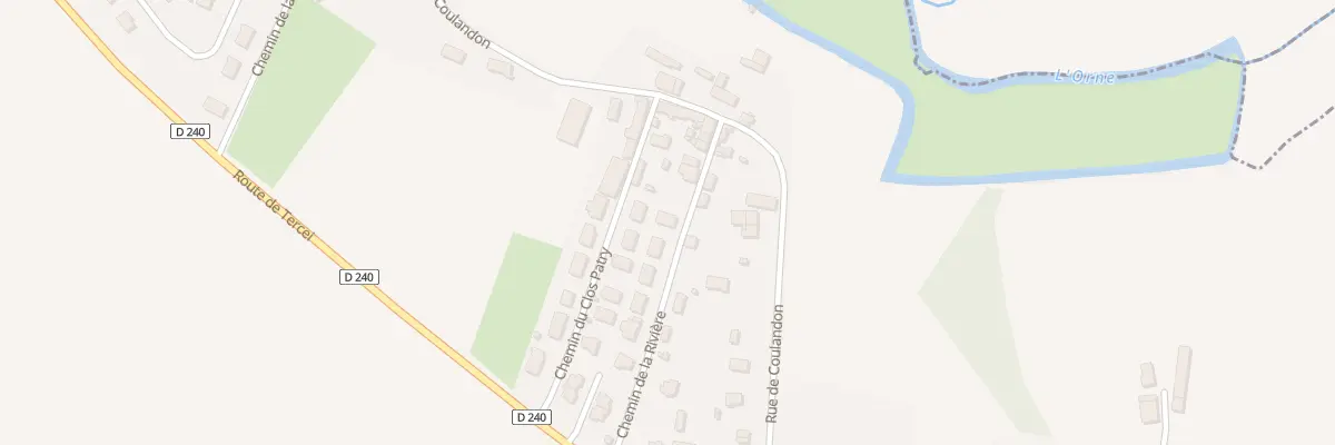 Plan du 8 Che de la Riviere à Argentan