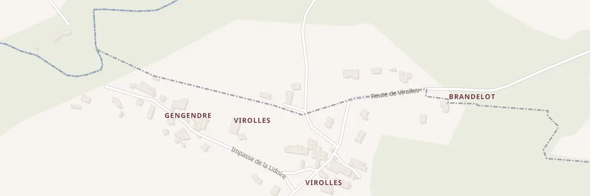 Plan du 121 Brandelot à Saint-Michel-de-Montaigne