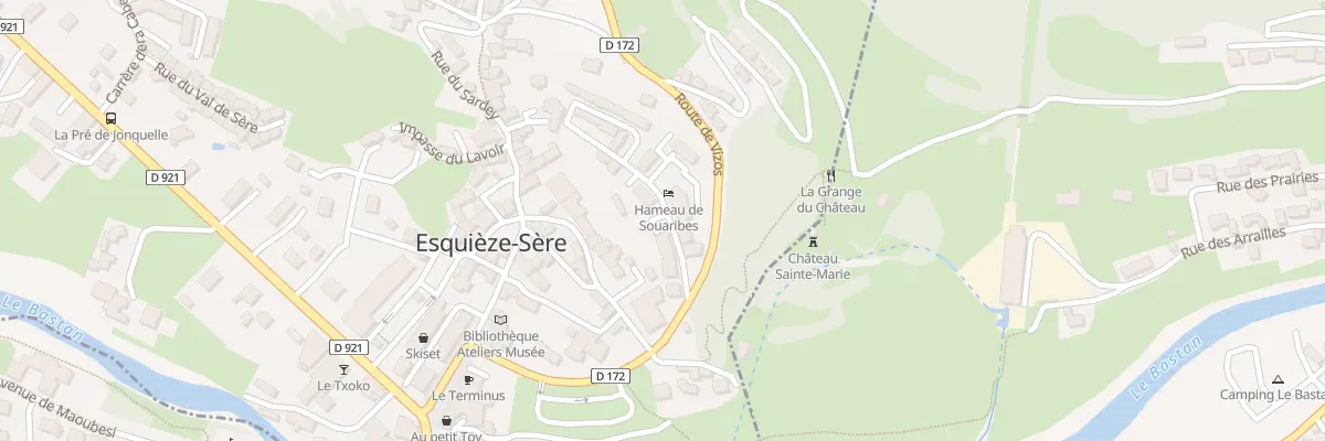 Plan du 5226 Sainte Marie à Esquièze-Sère
