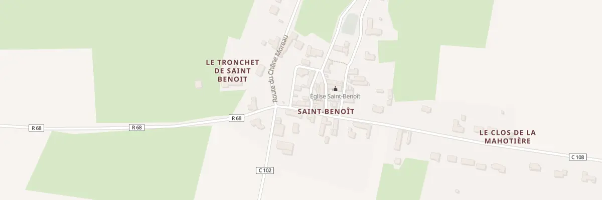 Plan du 16 Rue des Mahotieres à Chemiré-le-Gaudin