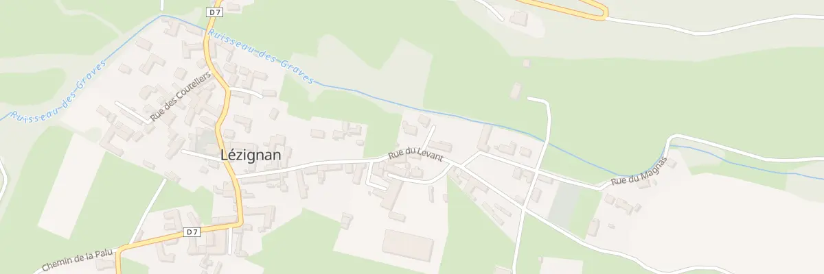 Plan du 15 Rue du Levant à Lézignan