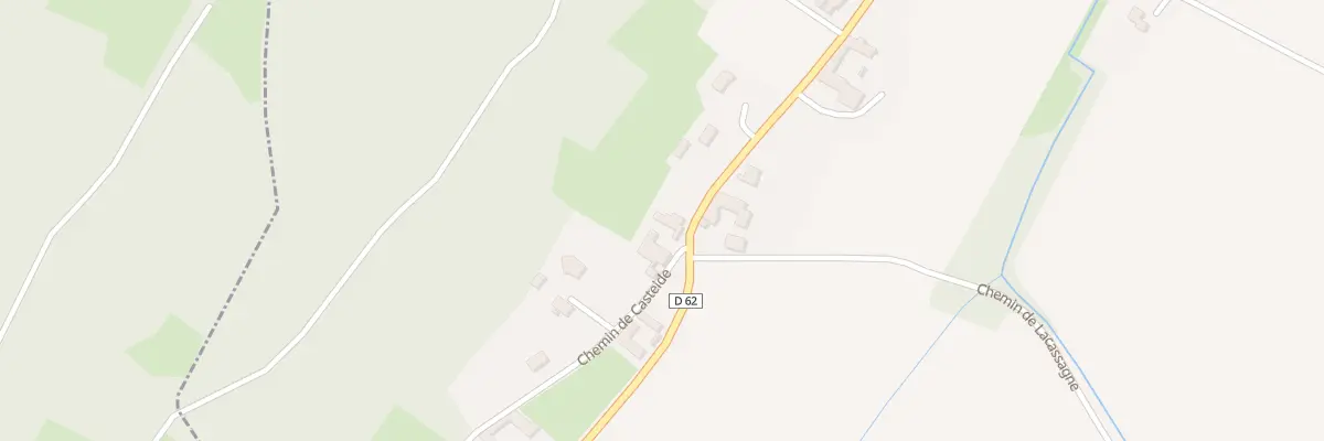 Plan du 14 Rte des Pyrenees à Sanous