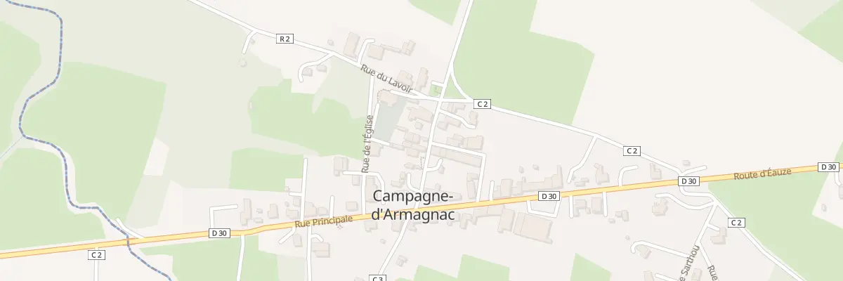 Plan du 5020 A Guillon à Campagne-d’Armagnac
