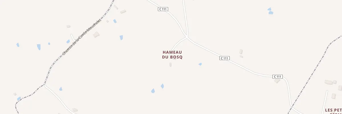 Plan du 61 Ham du Bosq à Heuland