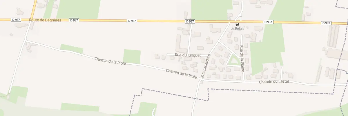 Plan du 7 Rue du Junquet à Lézignan