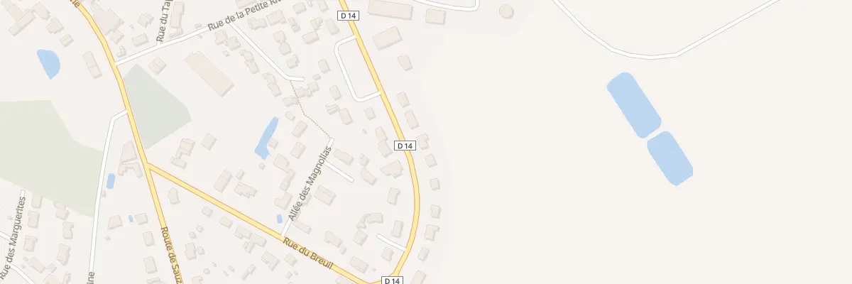Plan du 20 Rue de Saint-Nicolas à Lezay
