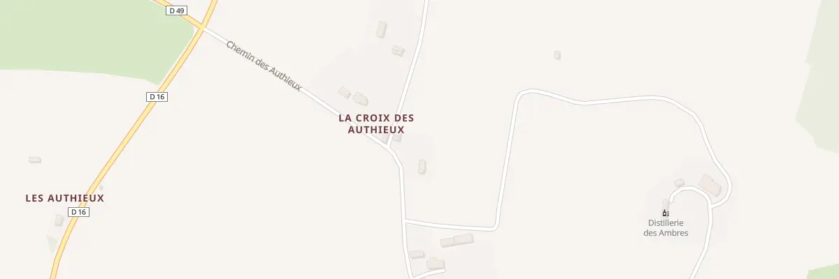 Plan du 251 Che des Authieux à Victot-en-Auge