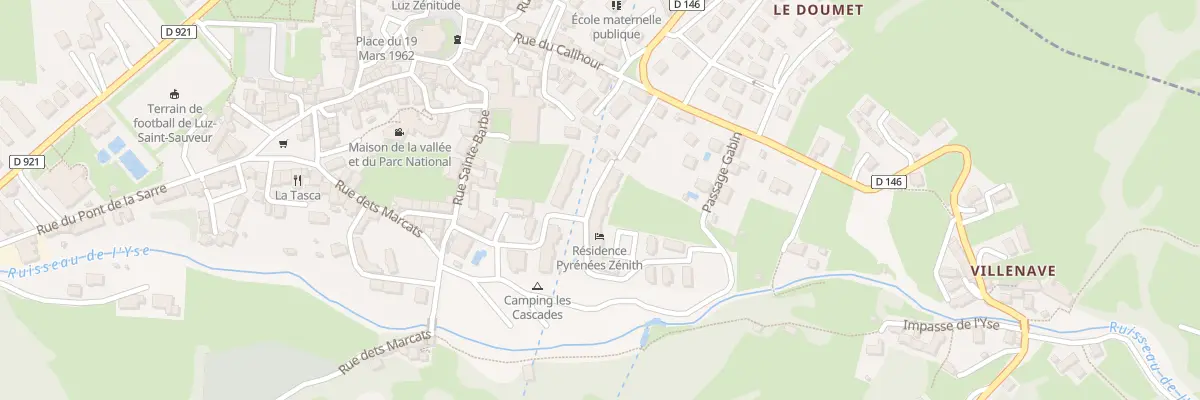 Plan du 11 Rue d’Ets Marcats à Lourdes