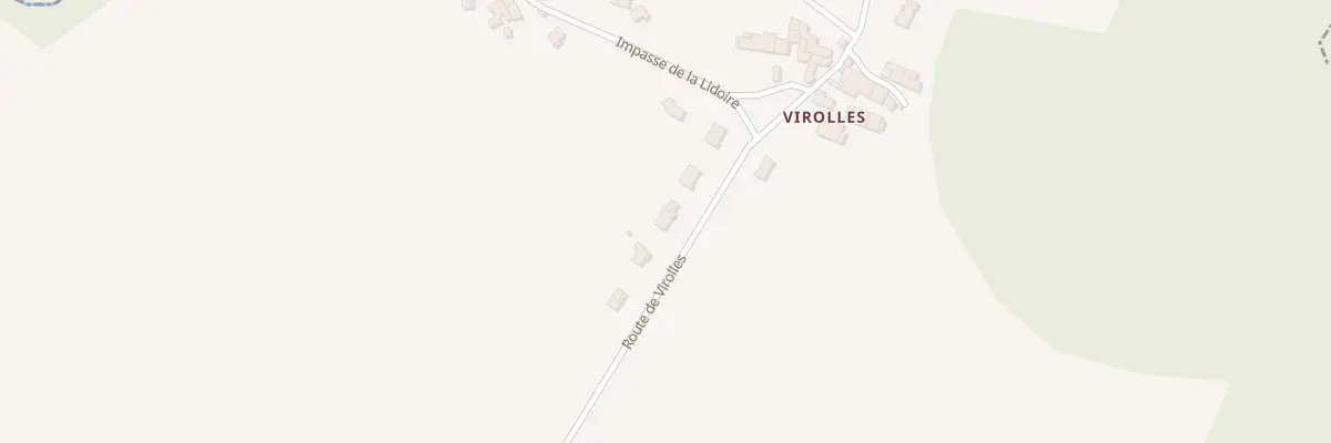 Plan du 15 Rte de Virolles à Lamothe-Montravel