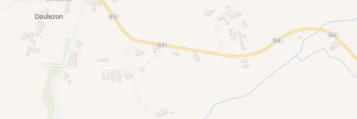 Plan du 8 A la Virolette à Doulezon