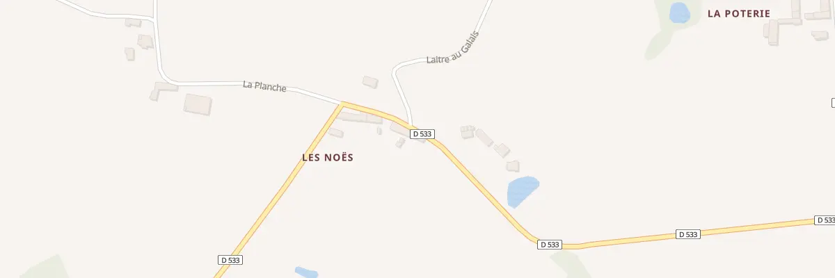 Plan du 15 Les Noes à Saint-Nicolas-des-Bois