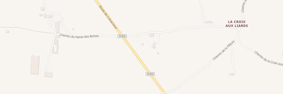 Plan du 5065 La Croix aux Liards à Notre-Dame-d’Estrées-Corbon