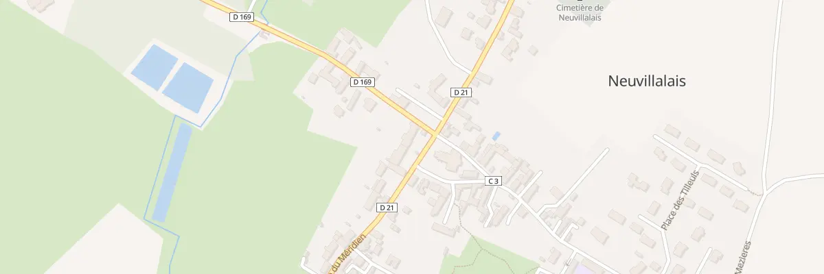 Plan du 35 Rue du Meridien à Neuvillalais