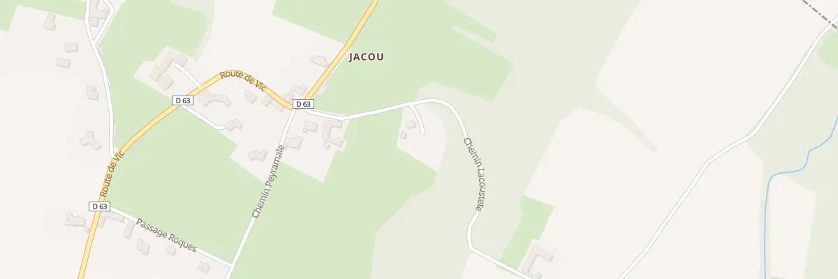 Plan du 5069 Begue Daban à Tarasteix