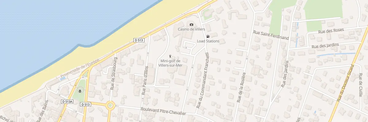 Plan du 4 Rue du Lt Fernand Fanneau à Villers-sur-Mer