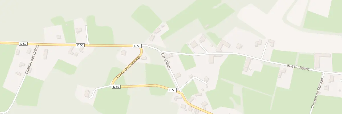 Plan du 6 Cami Vielh à Sombrun