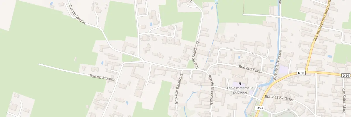 Plan du 8 Rue de l’Industrie à Ibos