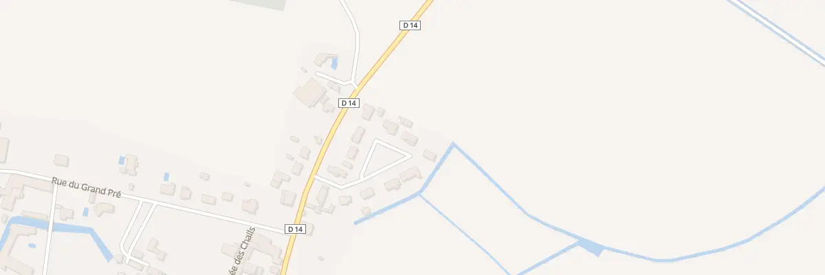Plan du 5 Rue du Peux à Lezay