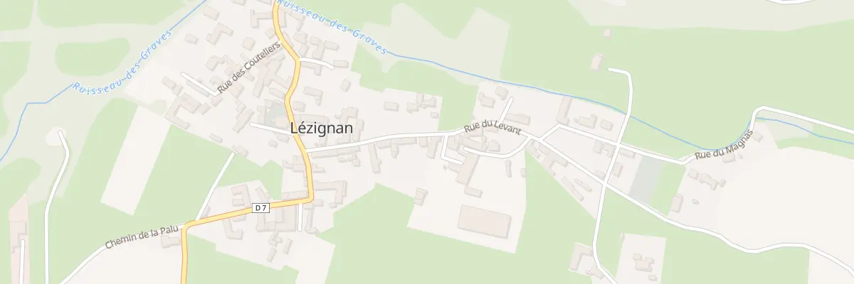 Plan du 10 Rue du Levant à Lézignan