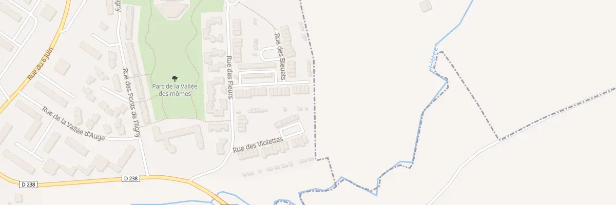 Plan du 34 Rue des Jonquilles à Argentan