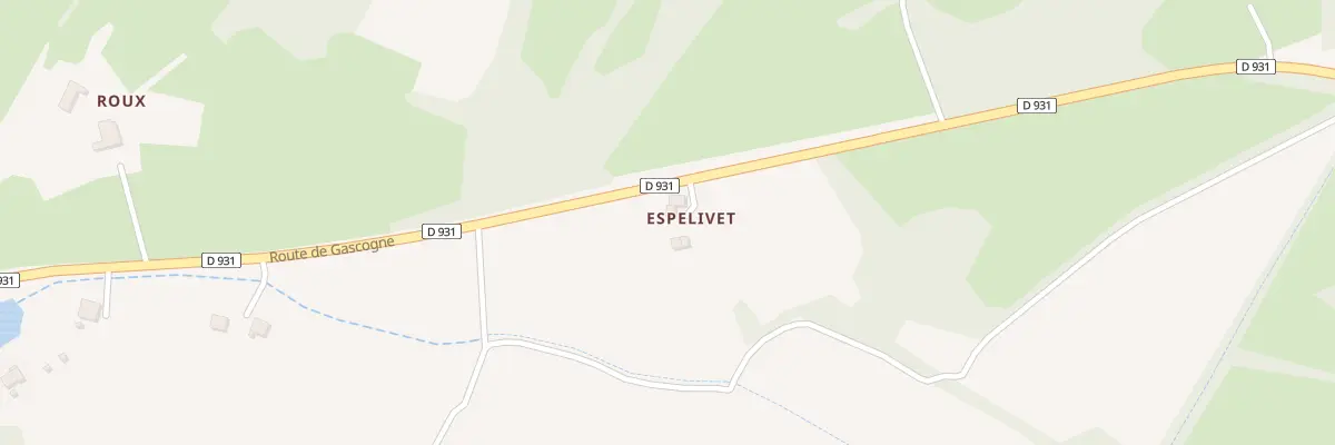 Plan du 5054 A Espelivet à Sainte-Christie-d’Armagnac