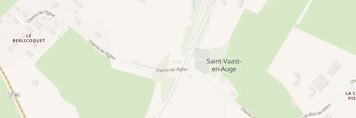 Plan du 5026 Le Manoir à Saint-Vaast-en-Auge
