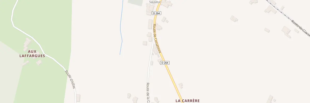 Plan du 380 Rte de Cocumont à Saint-Sauveur-de-Meilhan