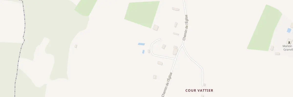 Plan du 542 Che de l’Église à Heuland