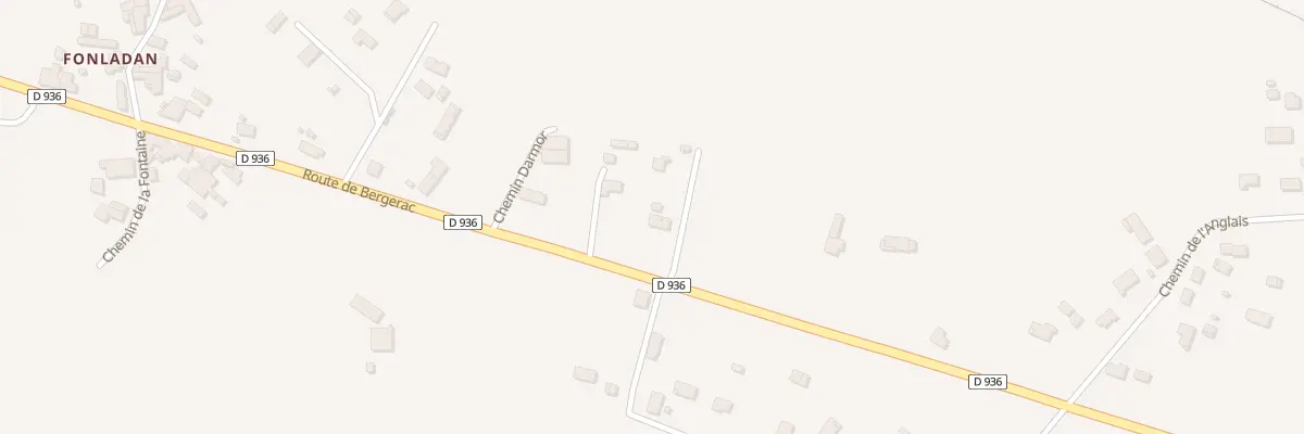 Plan du 162 Rte de Bergerac à Lamothe-Montravel