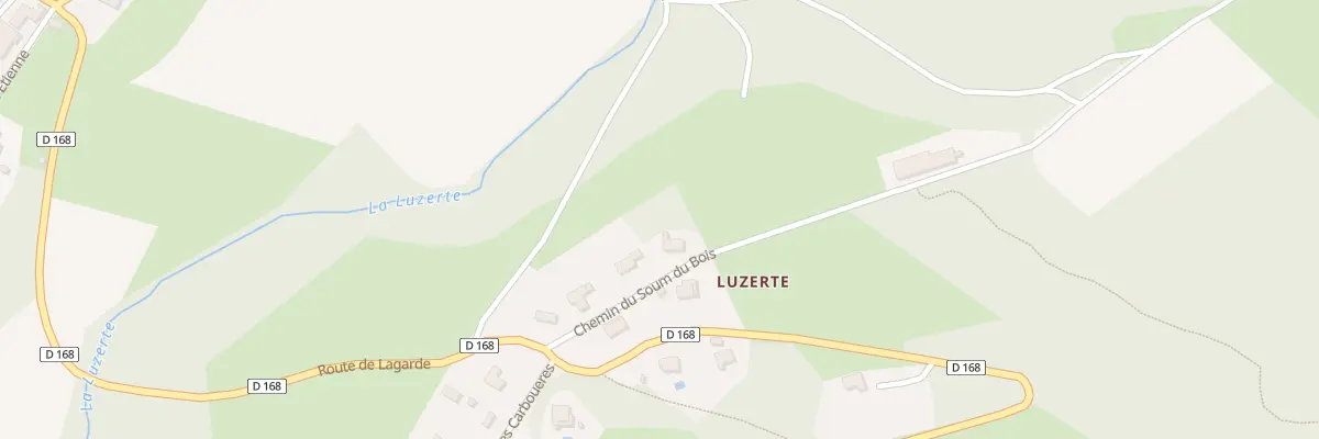 Plan du 5007A Luzerte à Tarasteix